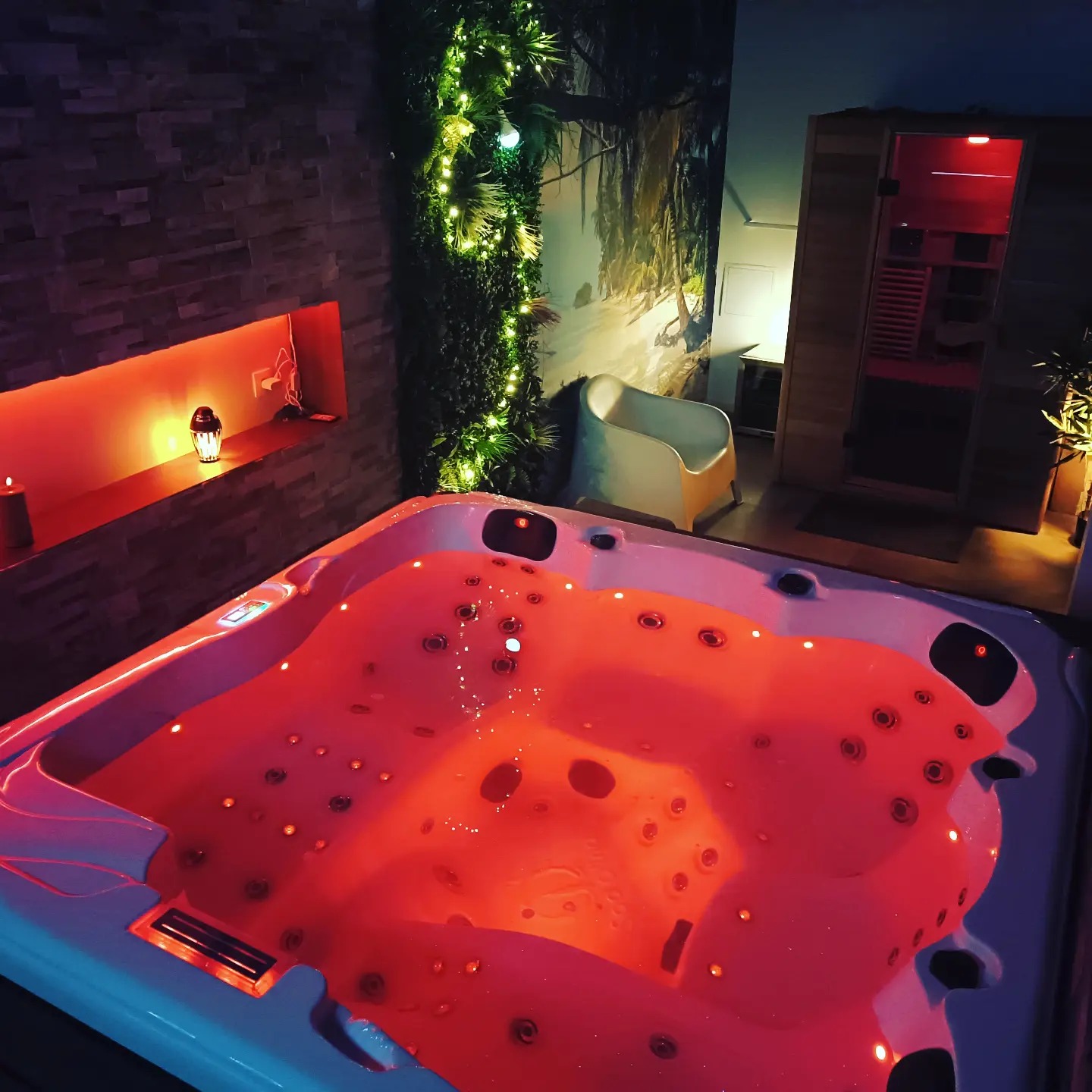 jacuzzi de O & Plaisirs
